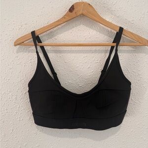 Gymshark black superset sports bra yoga running lifting workout new S